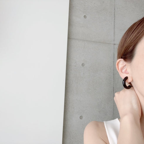 Big hoop earring